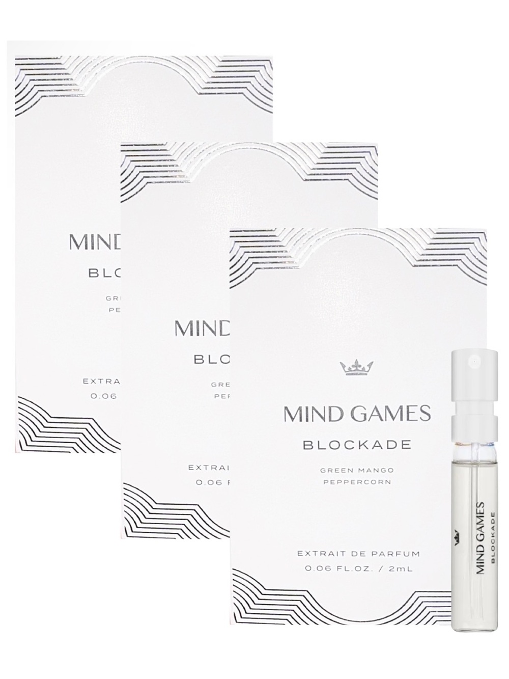 Mind Games Blockade Extrait EDP NEW 3PK